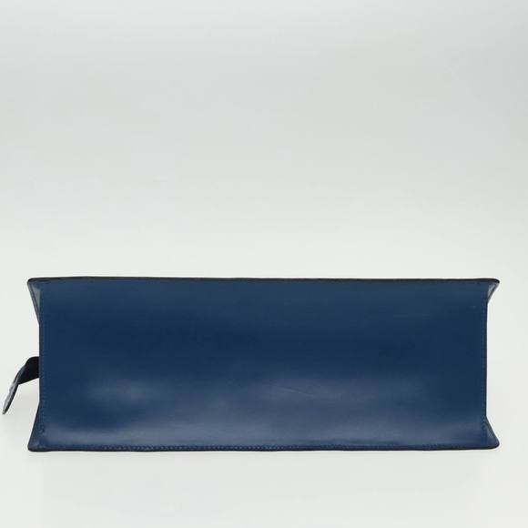 LOUIS VUITTON Epi Sac Triangle Hand Bag Blue M52095 LV Auth 96139 - Picture 5 of 16